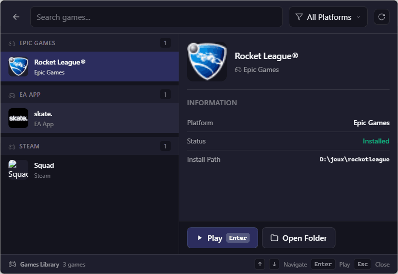 Game Launcher