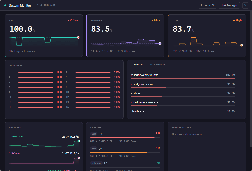 System Monitor